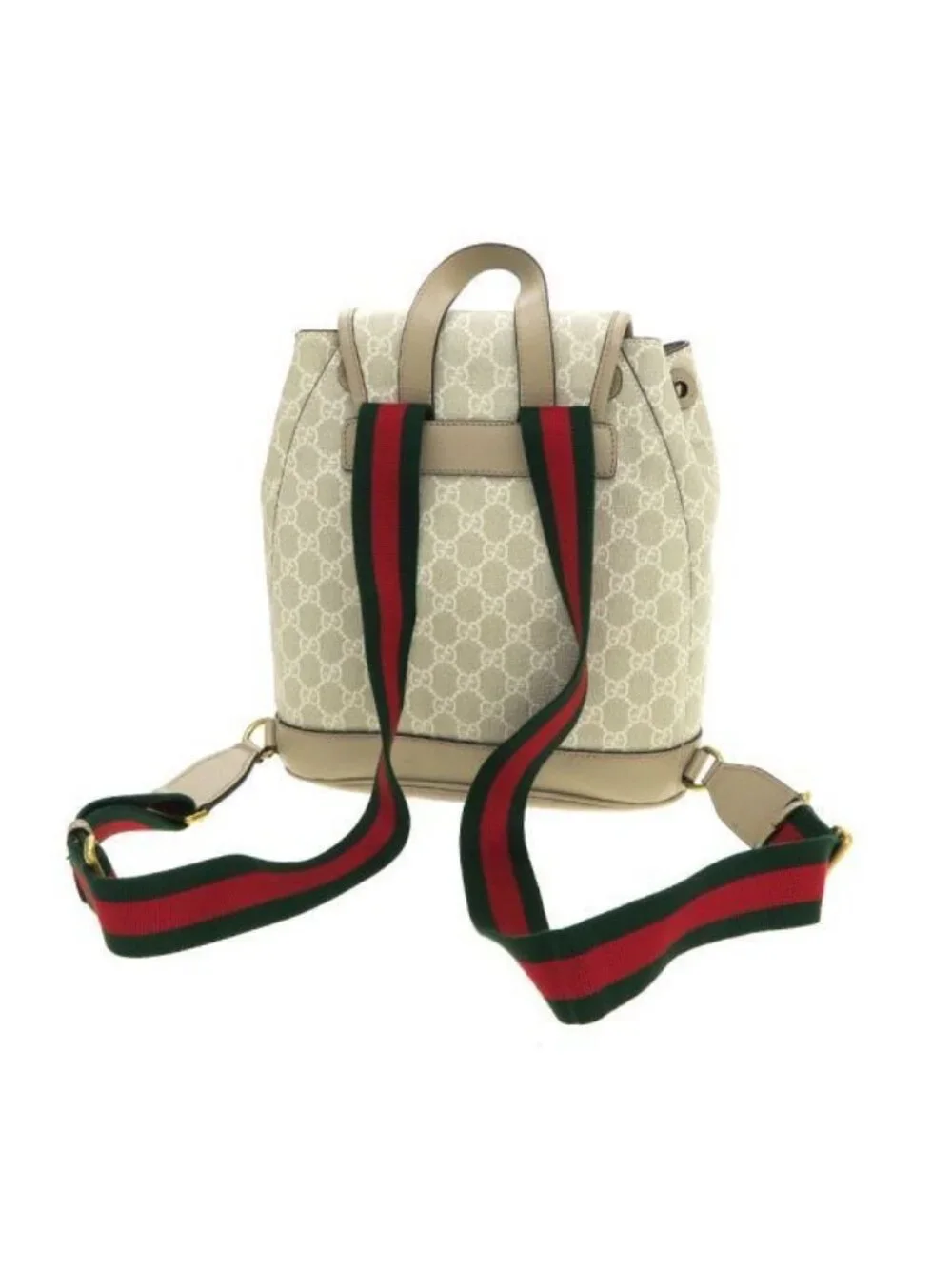 Gucci Interlocking Backpack Beige